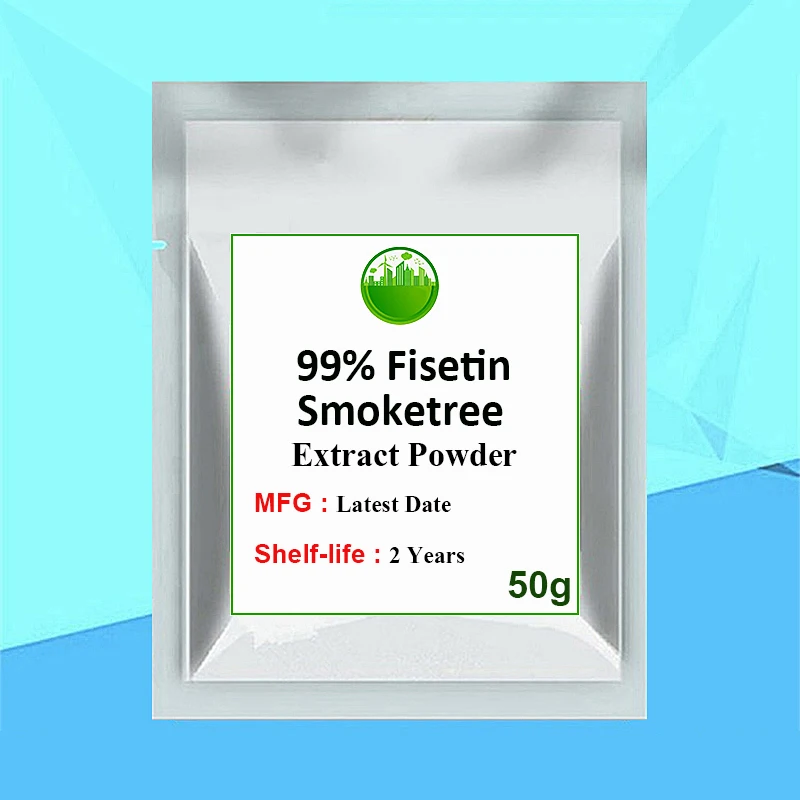 99% Fisetin Smoketree Cotinus Coggygria экстракт порошка улучшение памяти и фокусировки
