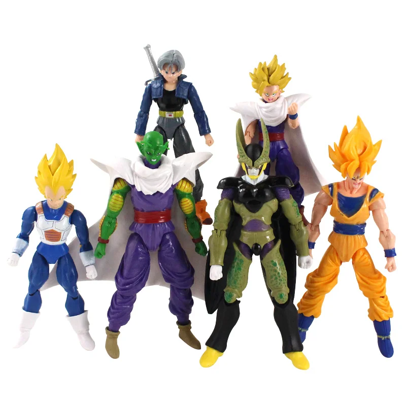 Dragon Ball Z Super Saiyan Son Goku Vegeta Action Figure Figuren Figur DBZ Toys 
