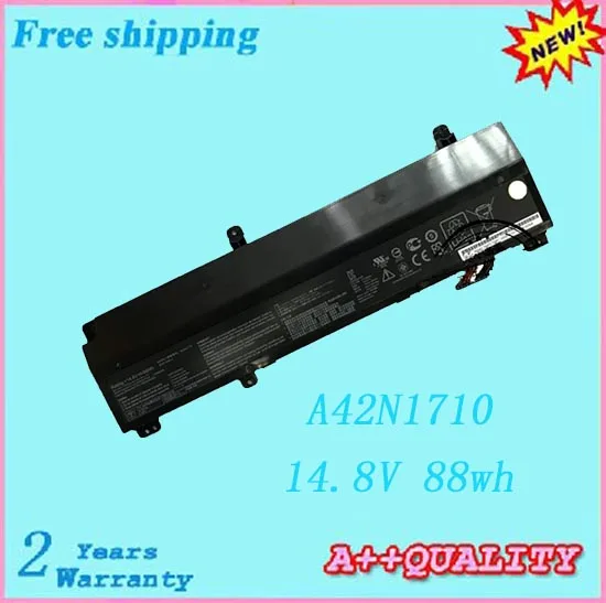 Абсолютно A42N1710 Аккумулятор для ноутбука Asus GL702VI GL702VI-1A A42N1710-02 серии