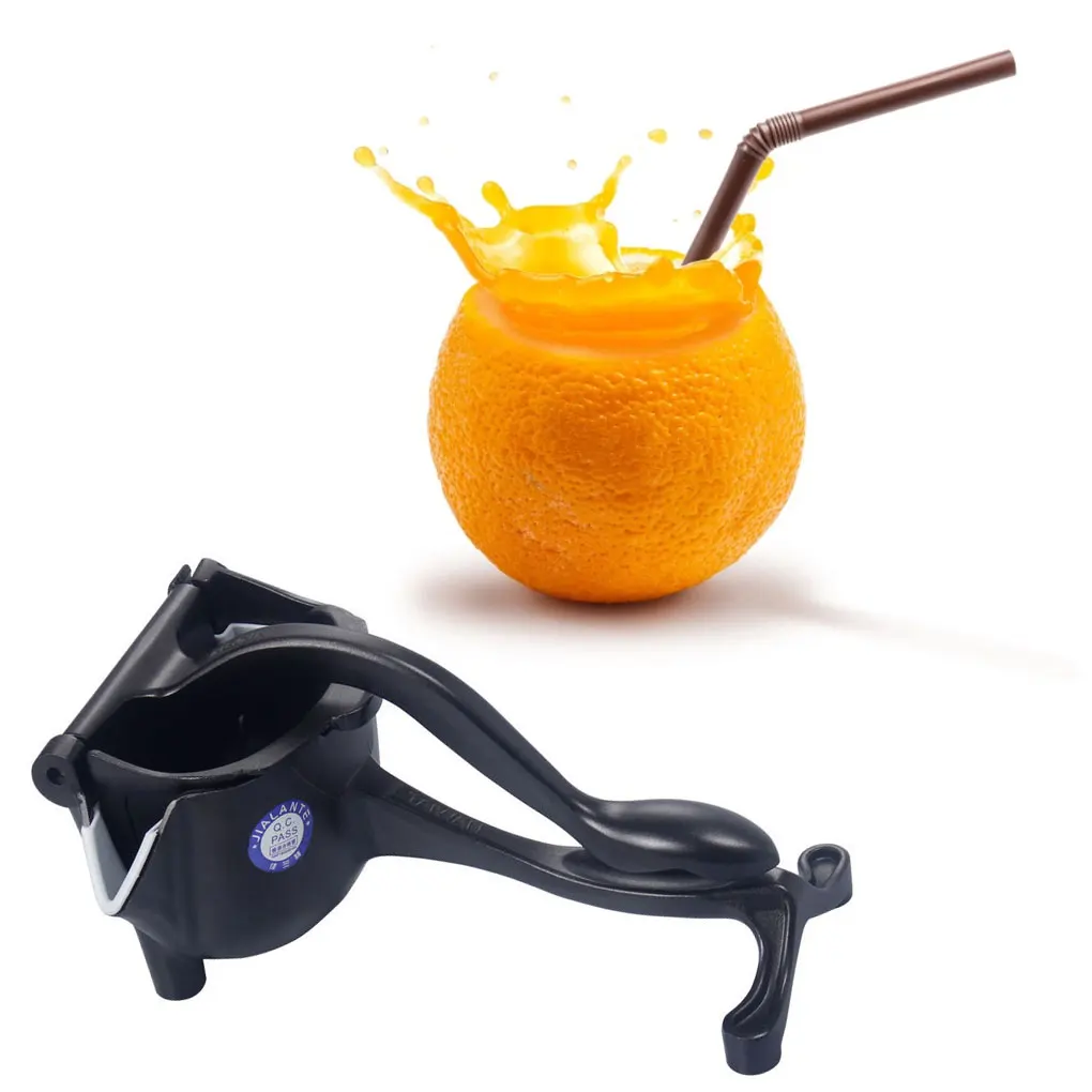 Fruit Press Type Juicer Manual Metal Fruit Orange Lemon Squeezer Kitchen Juice Making Tool