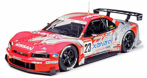 

Assembled Car Model 24268 NISMOGT-R R34 Track Car 1/24 Model Kit