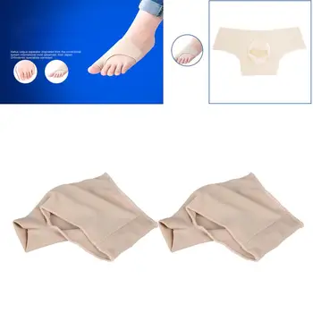 

1 Pair Foot Hallux Valgus Correct Socks Bunions Corrector Foot Deformity Orthotics Toe Separator Bandage Cover Cocks Bunion Pads