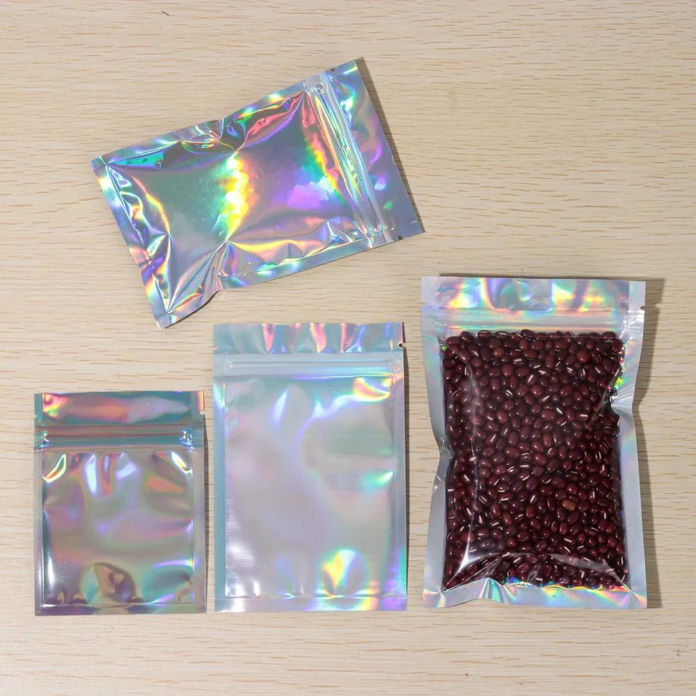 20 шт. алюминиевая фольга сумка на молнии многоразовая для хранения продуктов