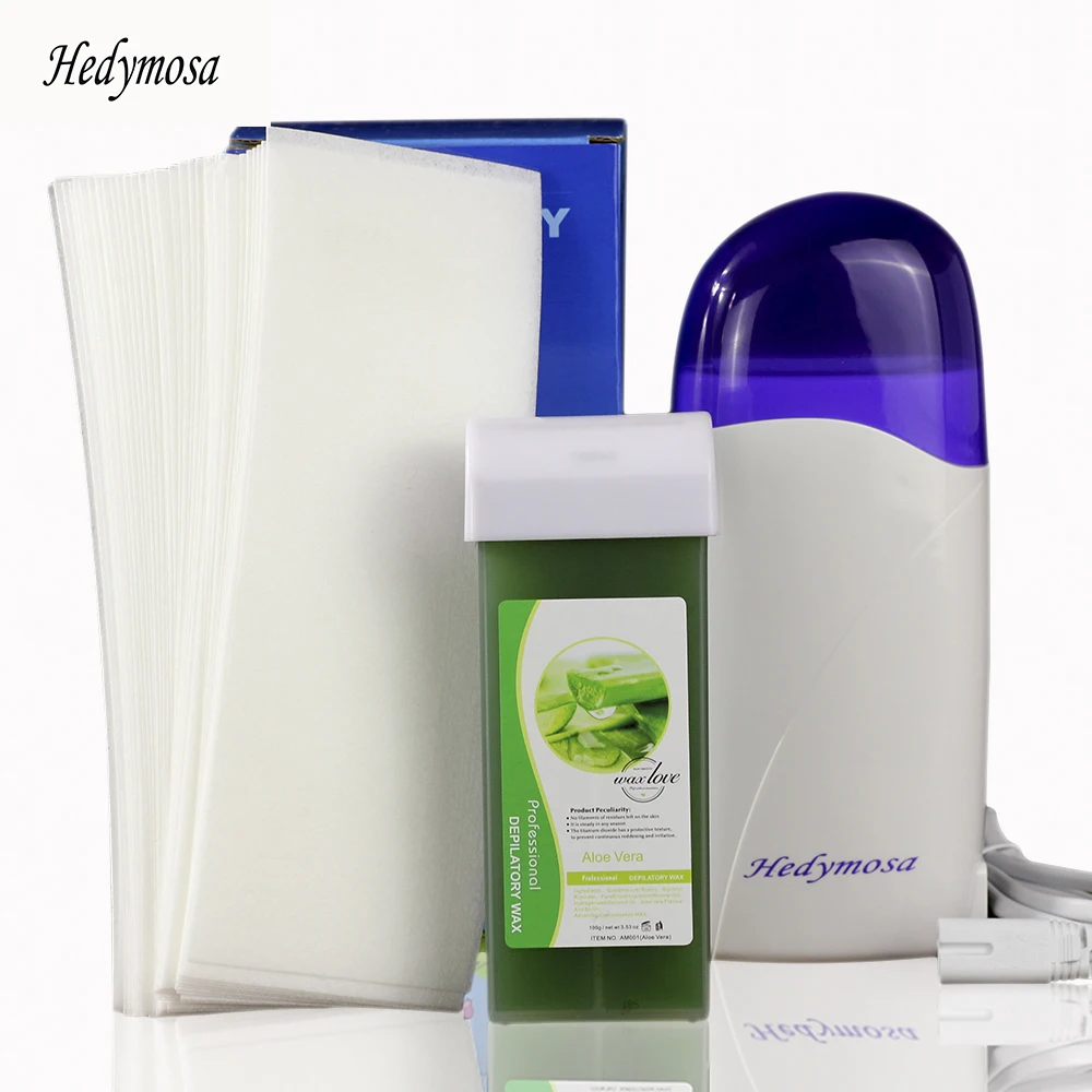 

High Quality Hair Removal Machine Mini Pink 40W Epilator 220-240V 50-60HZ Shaving Tool With 100g Depilatory Wax Use