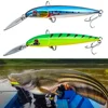 Original NOEBY sinking Big Minnow 130&185&225mm tuna fishing lure stainless steel big lip NBL9904 new 2022 green sliver color ► Photo 2/6