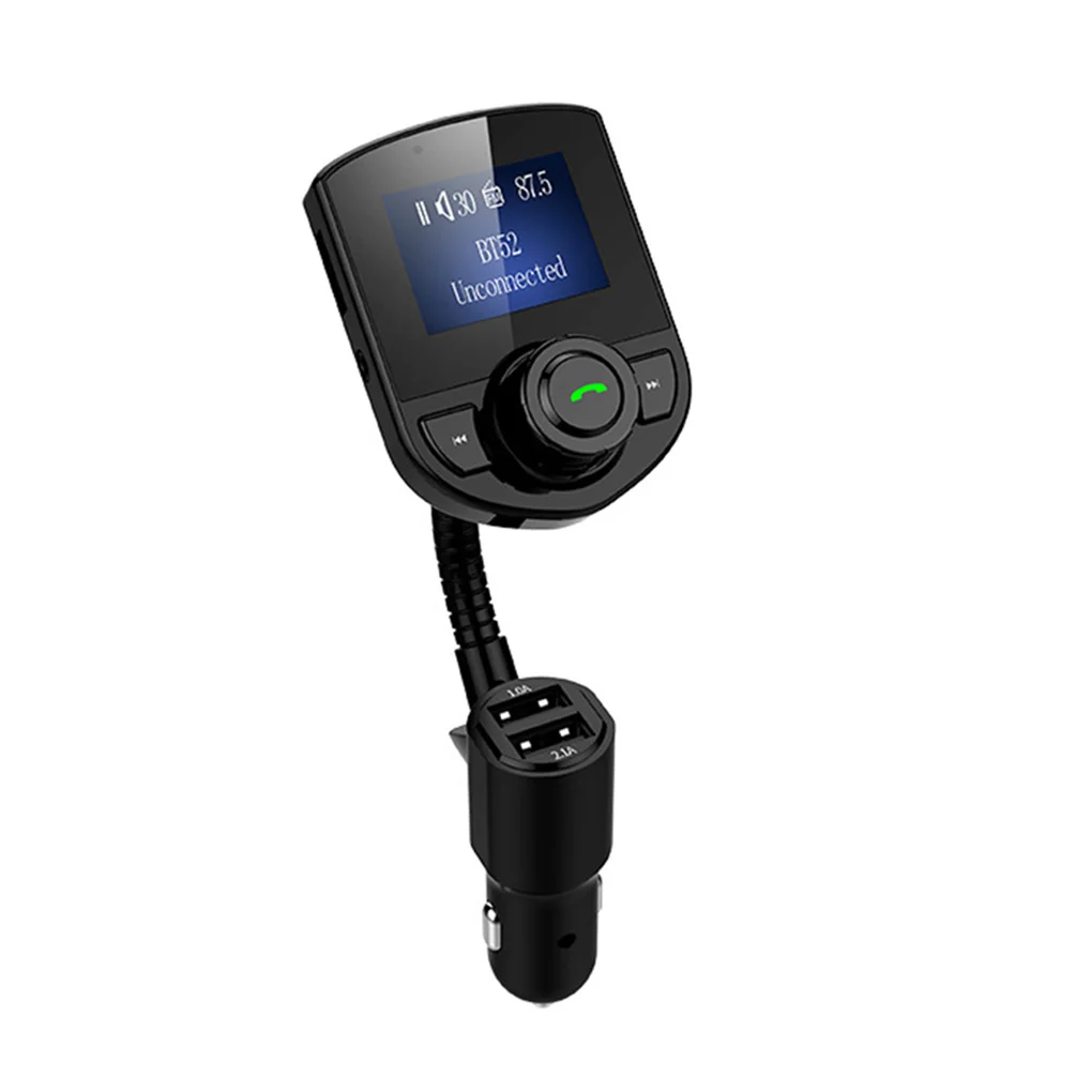 Автомобильный fm-передатчик Bluetooth 3.1A автомобильное зарядное устройство USB порт AUX аудио ЖК-дисплей MP3 плеер Громкая связь вызов