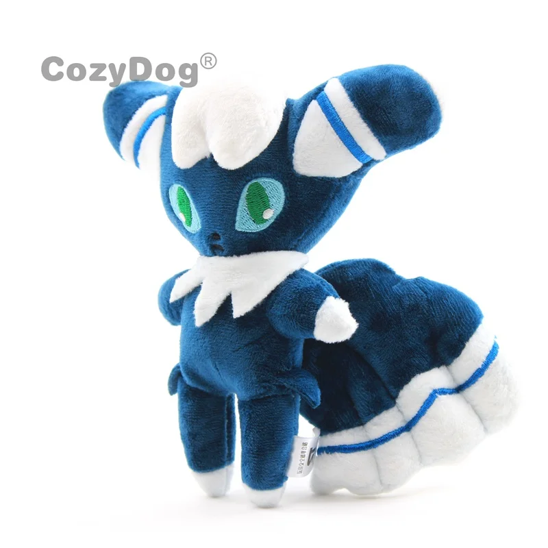 18 см аниме мужской Meowstic плюшевые игрушки кукла Peluche милый синий Espurr Кот Мягкие животные игрушки Пикачу Eevee серия кукла детский подарок