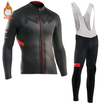 

2021 NW Brand Winter Thermal Fleece Cycling Jersey Racing Bike Cycling Suit Mountian Bicycle Cycling Clothing men clothing
