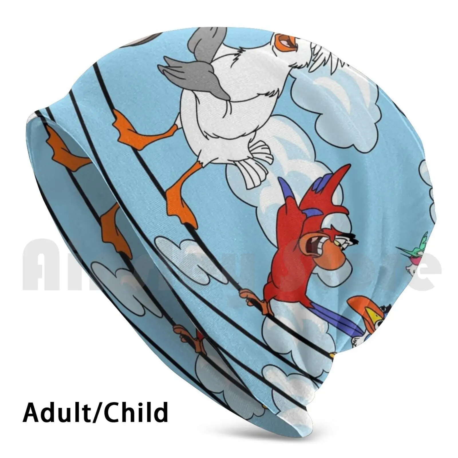 Uccelli Su Un Filo Berretti Pullover Cap Confortevole Scuttle Iago Aladdin Lion King Pocahontas Flit Sleeping Beauty