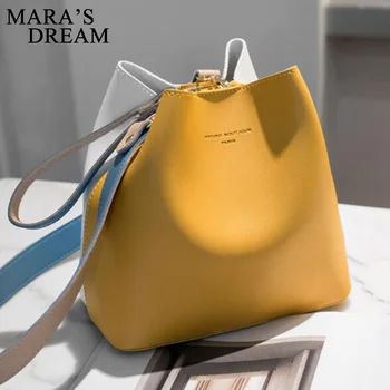 

2020 Fashion Women Bag Summer Bucket Bag Women PU Leather Shoulder Bags Brand Designer Ladies Crossbody Messenger Bags Totes Sac