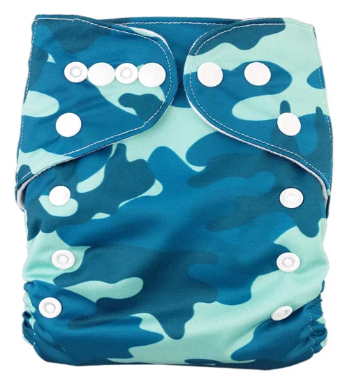 1Pc Digital Animals And Rainbow Prints Diaper Nappie Reusable Waterproof PUL One Size Fits All Baby Cloth Diaper Ananbaby - Цвет: A5