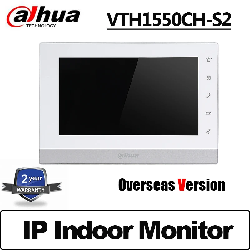 Международная версия Dahua VTH1550CH S2 внутренний монитор 7 &quotTFT емкостный сенсорный