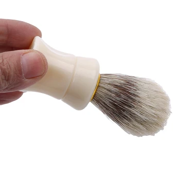 

Barber Professional Badger Barber Salon Men's Men Face Beard Cleansing Device Shaving Tool Razor Brush Accessories