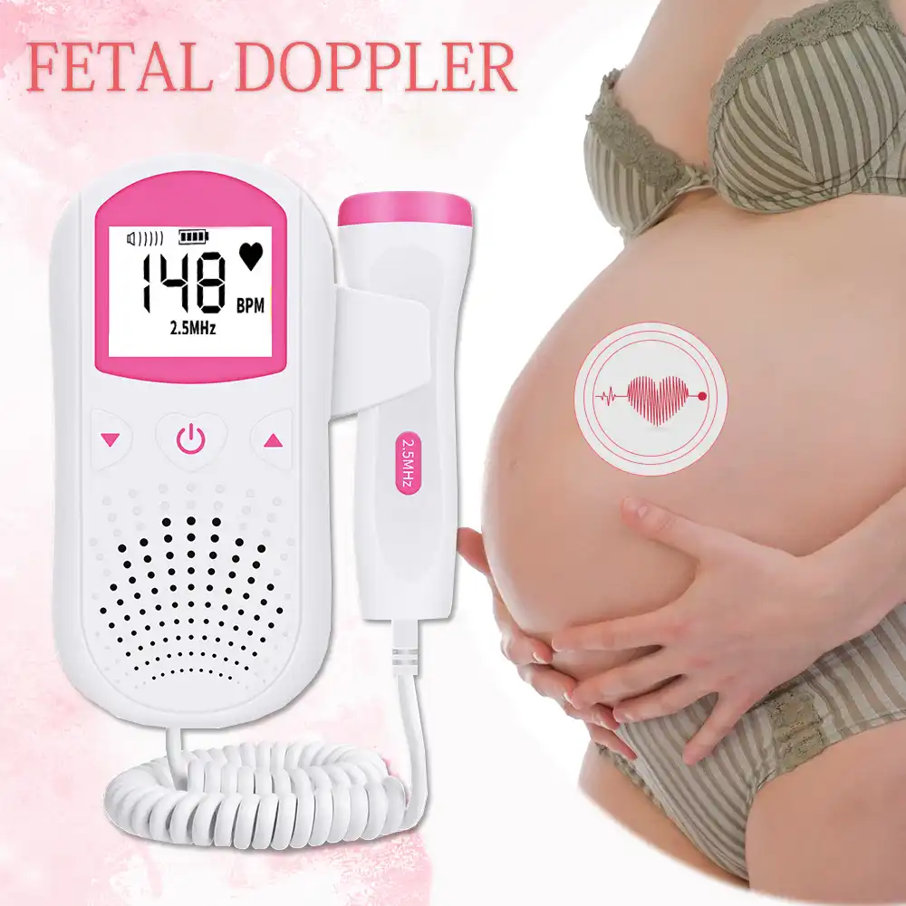 fetal doppler heartbeat baby monitor