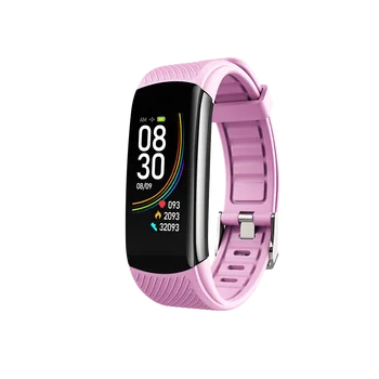 

C6T Smart Watch Bracelet Wristband Waterproof Fitness Tracker Body Temperature Monitoring Blood Pressure Heart Rate Monitor