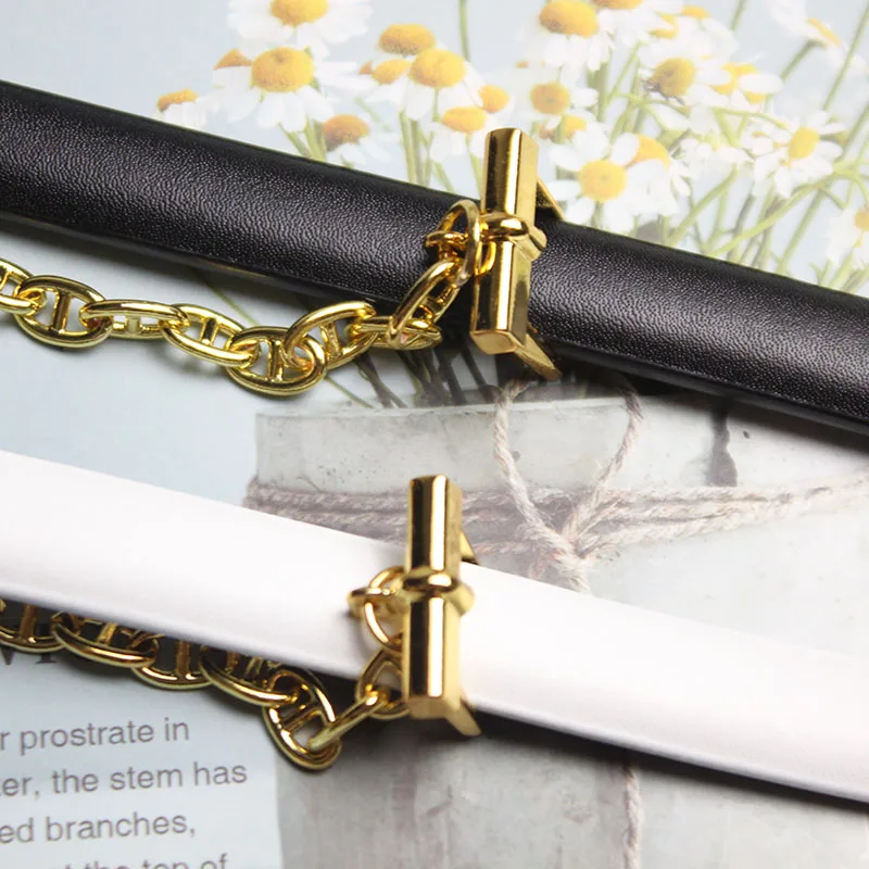 Ms belt pig nose decoration skirt suit with the chain belt buckle joker cool ins wind belt tide ladies belts for dresses