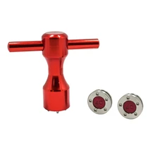 Супер sell-2Pcs гольф на заказ Красные грузики+ красный гаечный ключ для названия ist Scotty Came ron Putters 40,0 грамм