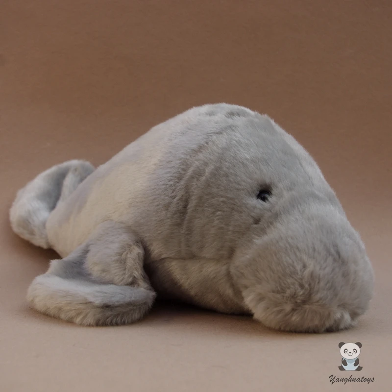 

Soft Marine Animals Plush Toys Real Life Dugong Dugon Model Large Dolls Pillow Kids Gifts