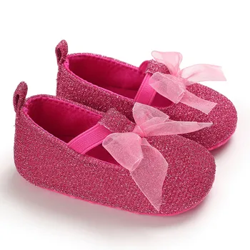 

Newborn Baby Girls Solid First Walkers Soft Sole Causal Shoes 2020 New Children's Shoes Cartoon #H