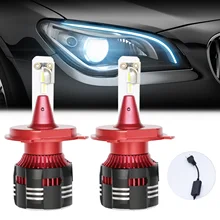 Areyourshop 27 Вт светодиодный мини-комплект для передних фар H4 светодиодный фонарь Универсальный Автомобильный светодиодный фонарь аксессуары