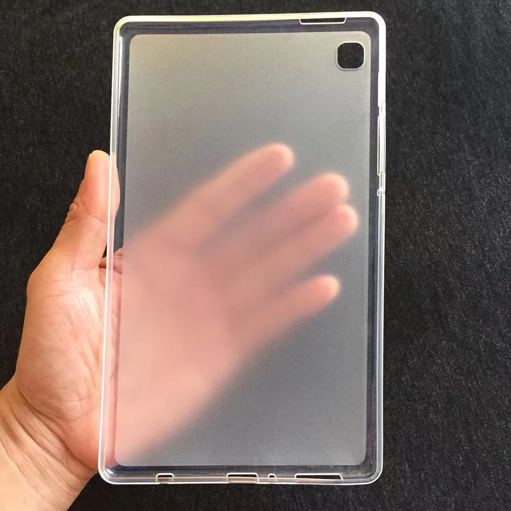 Флип-чехол для Samsung Galaxy Tab A7 Lite 8 7 дюйма зеркальный прозрачный мягкий чехол из ТПУ