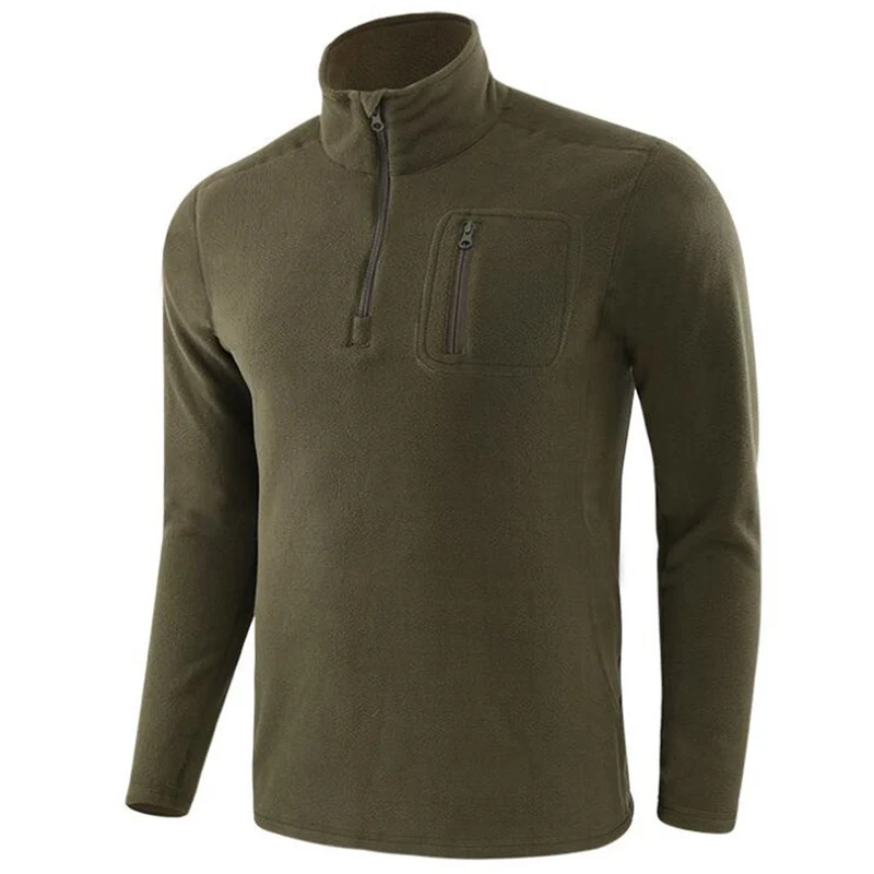 Hiking Jackets Softshell Jackets Polar Fleece Jacket Outdoor Fleece Thermal Jackets Militarmy Camouflage Tactical Hiking Sportwear Outerwear Windproof Camping Hunting Clothing