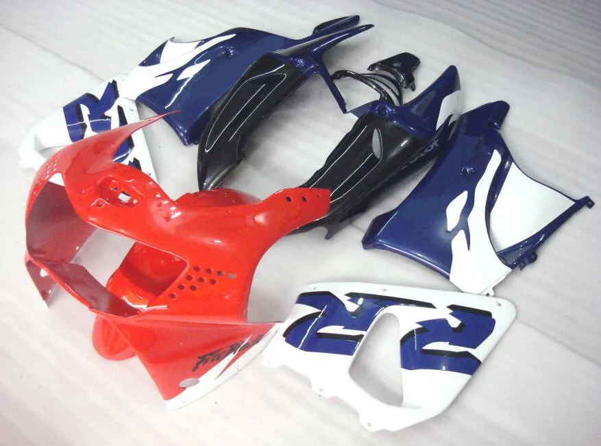 Полный мотоцикл обтекатель комплект для Honda CBR919RR CBR900RR 919 1998 1999 98 99 919RR обтекатели ABS пластик красный синий хороший