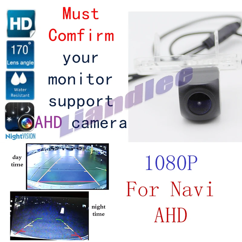 Telecamera Posteriore Per Auto Grande Ccd Vista Notturna Backup Reverse Ahd Vision 1080 720 Rca Waterpoof Cam Per Mercedes Benz Cls 550 Cls 63 Amg