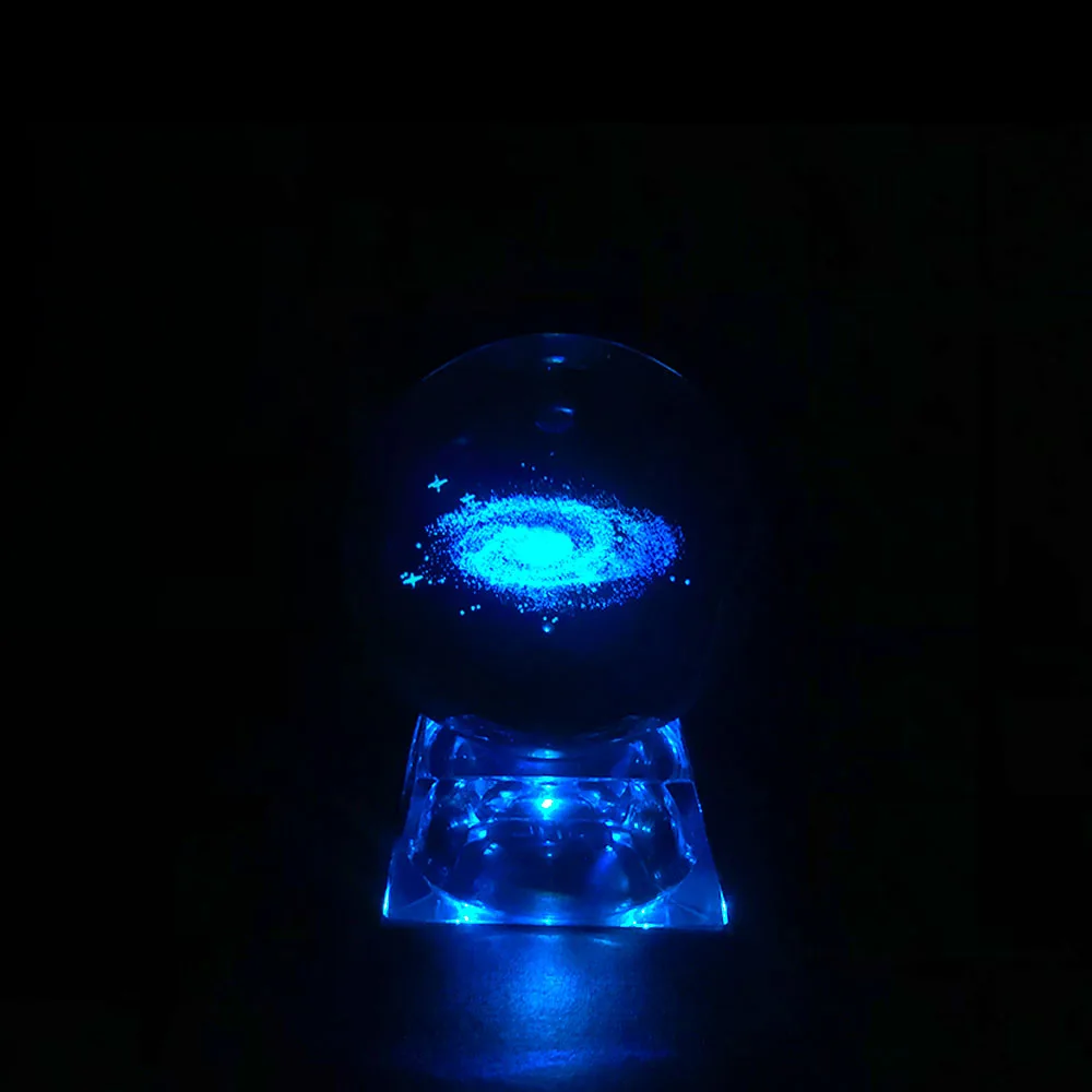 3d Crystal Ball Milky Way Solar System Planet 6cm Mini Crystal Night Light Christmas Halloween Present Office Table Decor Lamp Buy At The Price Of 4 55 In Aliexpress Com Imall Com - papel de parede brawl stars halloween