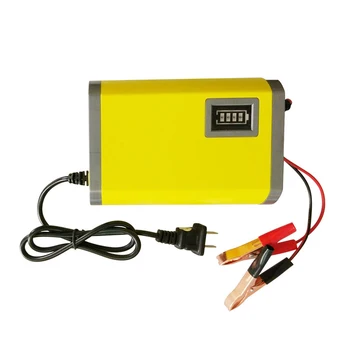

12V 6A Car Auto Battery Charger 220V EU US Plug Auto Motorcycle Intelligent Automatic Fast Power Charging For 12V 20AH/60AH/80A