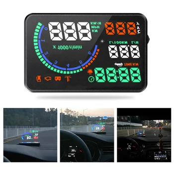 

Universal Car Trucks Head UP Display OBD2 Interface Tired Driving Warning