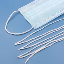 2.5mm Mask Elastic Band Nylon Round Thin Masks Elastic Rope Elastic Bands Line Nose Adjuster for Make Mouth Masks