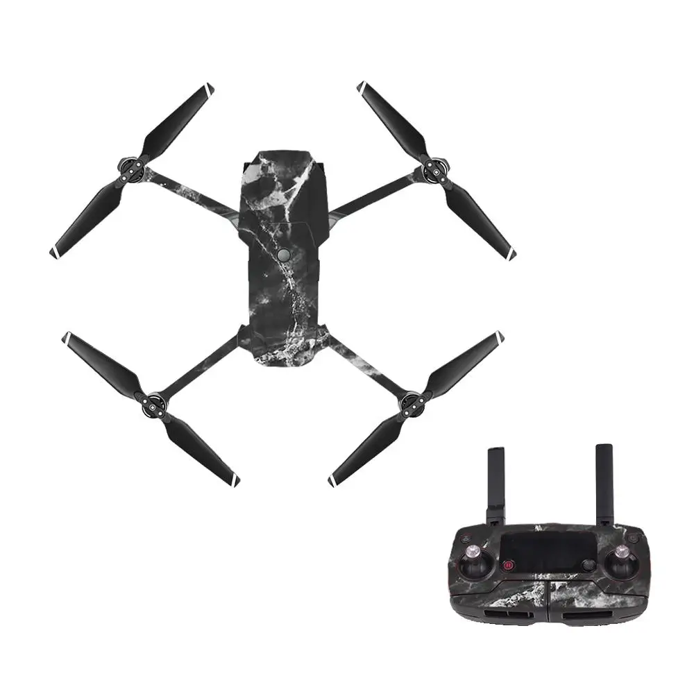 COOL Style 6 Decal Skin Sticker For DJI Mavic Pro Drone + Remote Controller + 3 Batteries Protection Film Cover