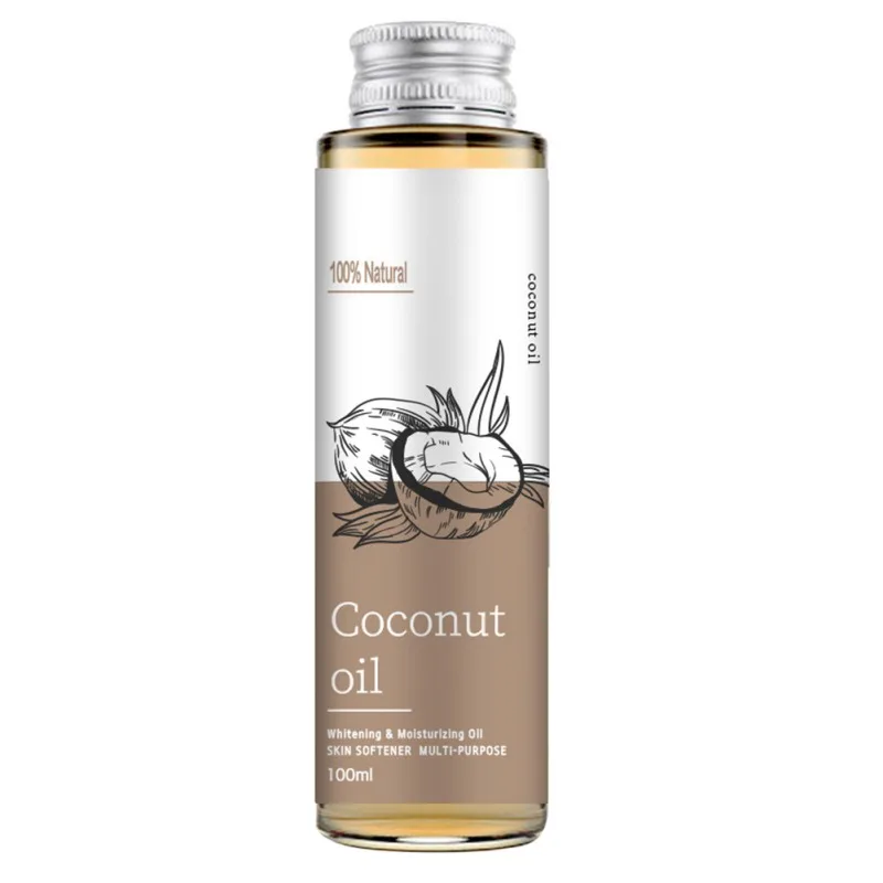 100ml kokosový ořech olej tělo arganový olivovník podstatný masáž sérum čistý dráp vlasy hydratační suchý vyživují zima péče krása zdraví