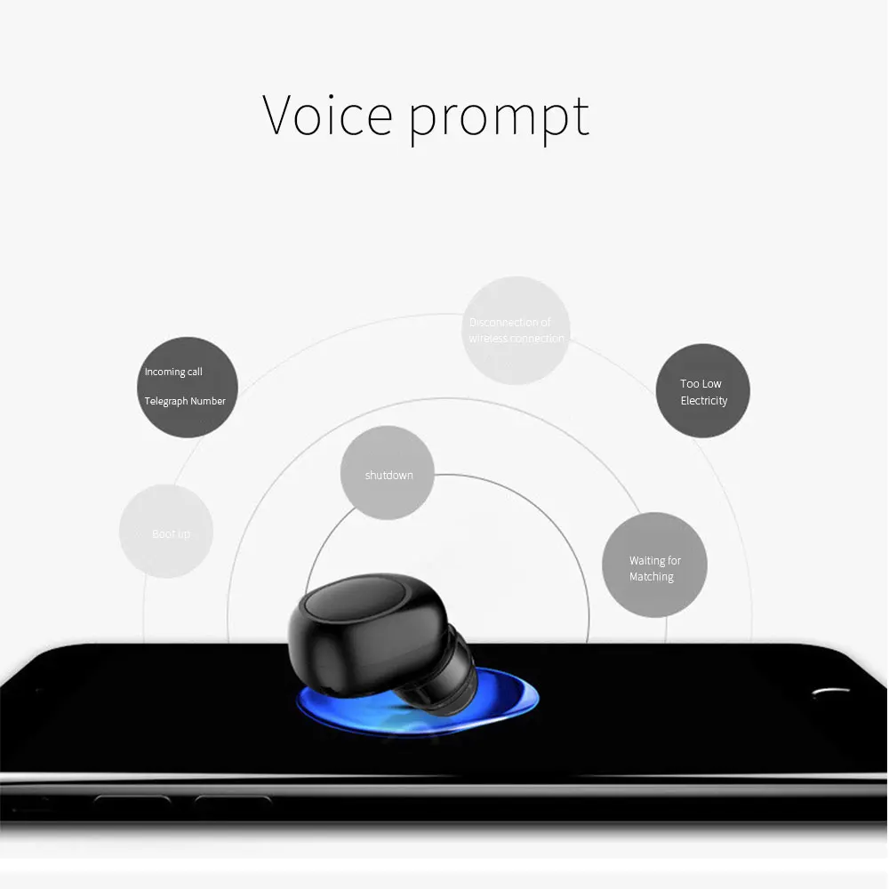 Мини-гарнитура Bluetooth беспроводные наушники невидимые стерео вкладыши в ухо громкой связи магнитное зарядное устройство USB наушник с микрофоном