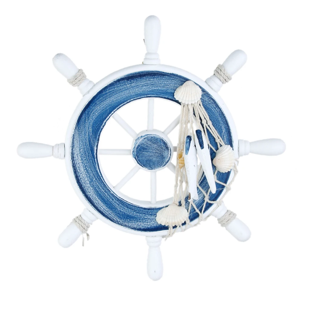 Wooden Ship Wheel and Wood Anchor with Rope Nautical Boat Steering Rudder Wall Decor Door Hanging Ornament Home Decor Wooden Ship Wheel and Wood Anchor with Rope Nautical Boat Steering Rudder Wall Decor Door Hanging Ornament Home Decor