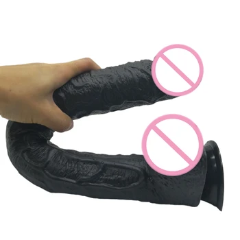 AMABOOM 43*5CM Super Long Huge Dildo Suction Cup Realistic Penis Large Dick Sex Toy For Woman Giant Big Soft Dildo Horse Dildos 2
