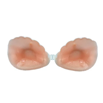 

Breast Petals Shell Front Buckle No Trace Without Shoulder Strap Silicone Gather Breathable Invisible Bra Arrival