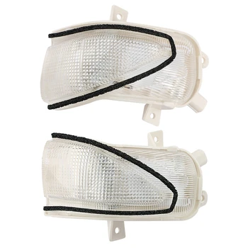 

1 Pair 34350-TG5-H01 Left & 34300-TG5-H01 Right Outer Rearview Side Mirror Turn Signal Indicator Light Repeater for Honda Insigh
