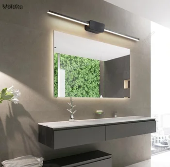 

Mirror front mirror cabinet dedicated Nordic bathroom makeup lamp bathroom cabinet lamp simple led mirror light CD50 W07