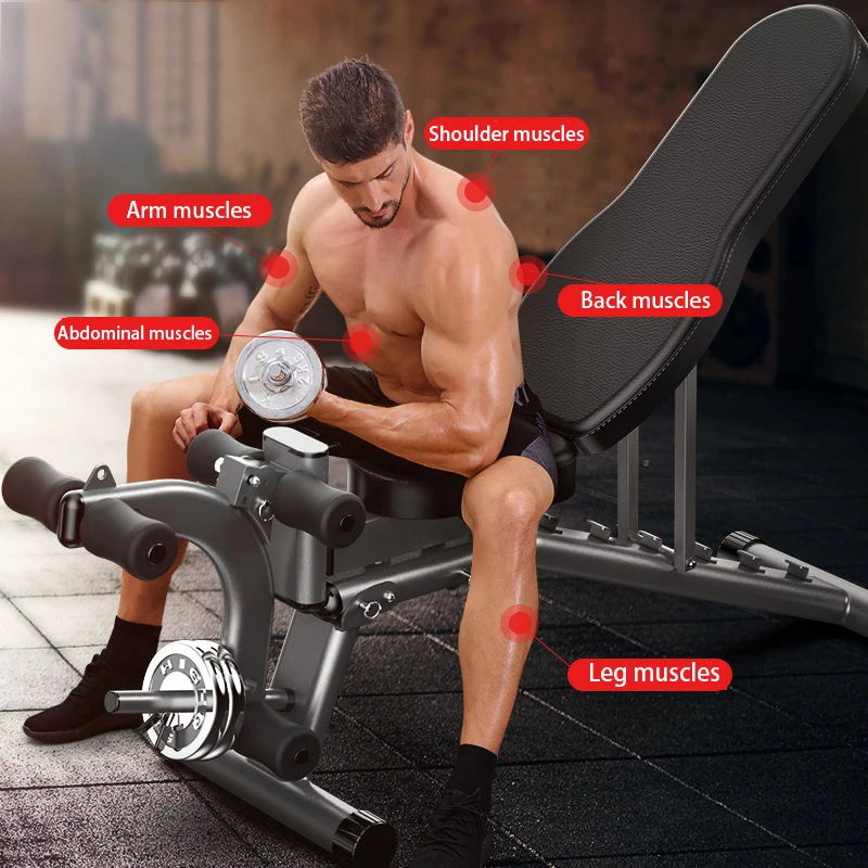 MIYAUP 0 VAT Weightlifting Sit Up Workout Equipment Fitness Sport Machine Dumbbell Bench