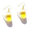 Earring For Women Resin Drop Custom Made Handmade Cute Girls Gift Eardrop Wine Eardrop Beer Drink ► Photo 3/6