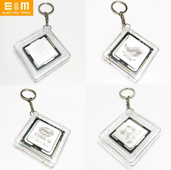 

Laser engraving CPU Keyboard Mechanical Shaft Keys Chain Pattern Customization Personalized Pendant for Science Geek Ornament