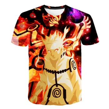 

3D Print Cool Naruto Printing Pattern T-shirt Men Women Elegant Casual Tops Fashion Summer New Short Sleeve Tops T-shirt