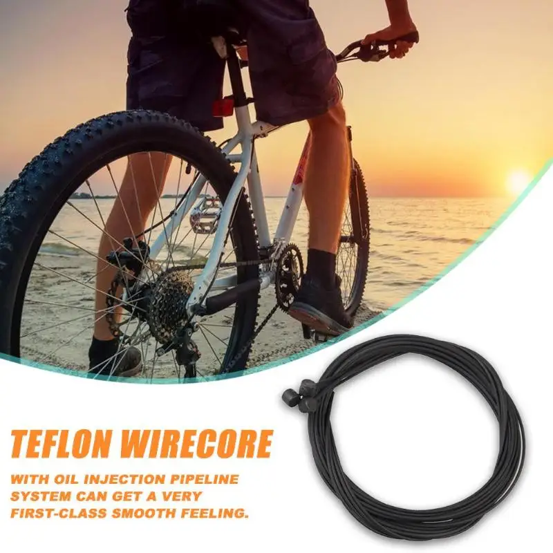 Велосипед тефлоновый провод сердечник Передний Задний переключатель тормоза внутренний кабель для переключения линии