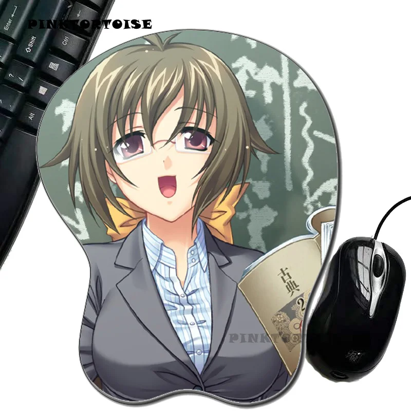 pinktortoise-aoi-shiro-anime-aoi-shiro-silicon-3d-chest-mouse-pad-ergonomic-mouse-pad-mouse-pad