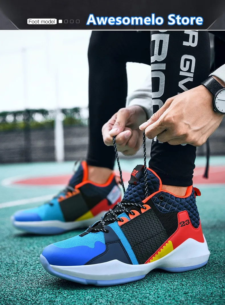 CINESSD/Новинка; баскетбольные кроссовки Lebron; Уличная обувь Uptempo Jordan; высокие кроссовки для пар; спортивная обувь; нескользящие кроссовки унисекс