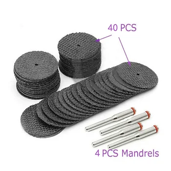 

40pcs 32mm Fiberglass Reinforced Cutting Disc Cut Off Wheel For Rotary Tool