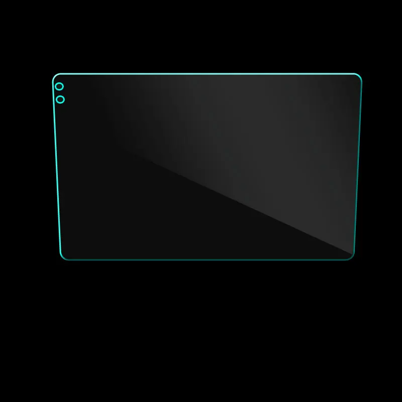  Car Tempered Glass Protective Film car Sticker for 9 inch Radio stereo DVD GPS touch full LCD scree