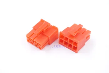 

5 pcs GPU Mini-Fit 5557 8 Position 2x4P receptacle Housing 8 Pin 4.20 mm PCI-E PCIe Graphics Card Power Connector Shell Red